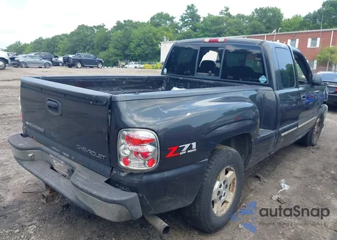 2004 Chevrolet Silverado 1500 Z71 из США, поврежденный, VIN 1GCEK19T04Z267336
